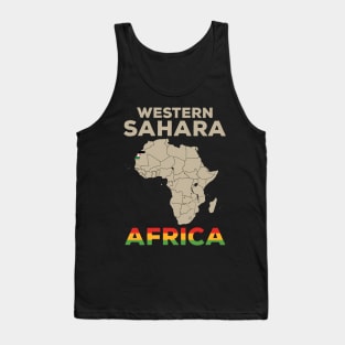 Western Sahara-Africa Tank Top